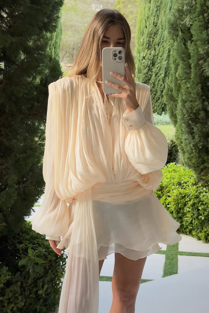 Apricot Absinthe Mini Dress