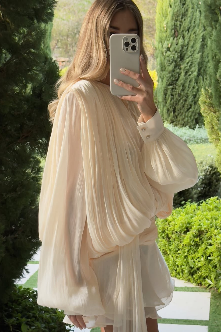 Apricot Absinthe Mini Dress