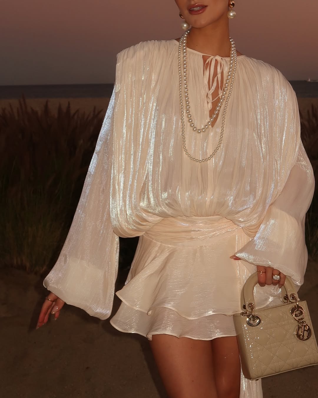 Apricot Absinthe Mini Dress