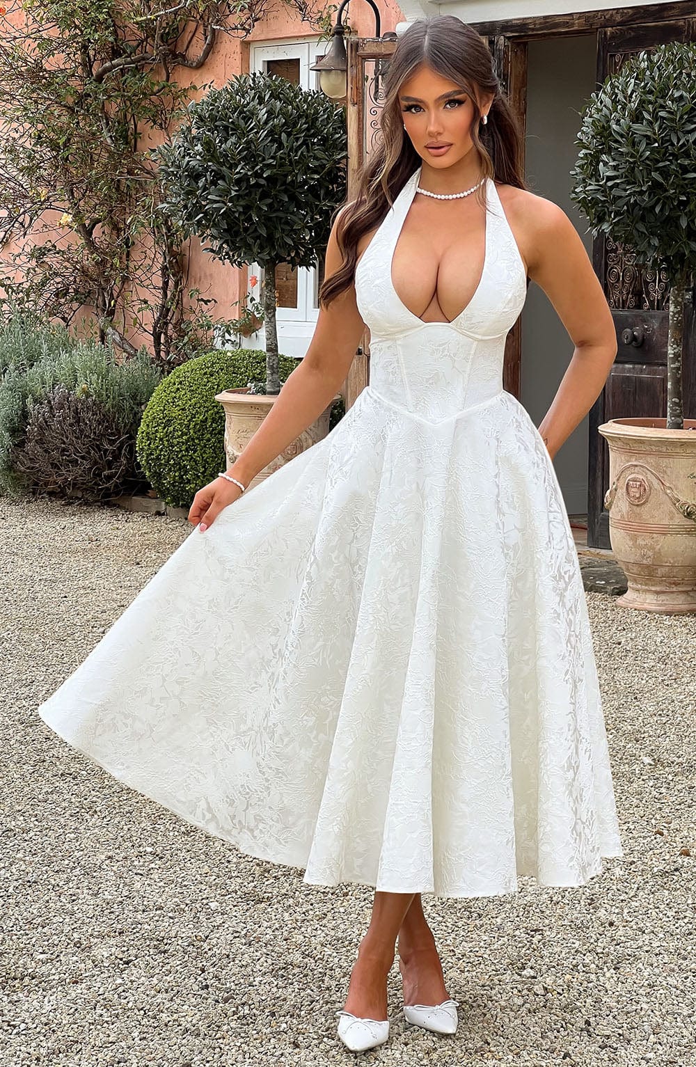 Sugar Blossom Midi Dress