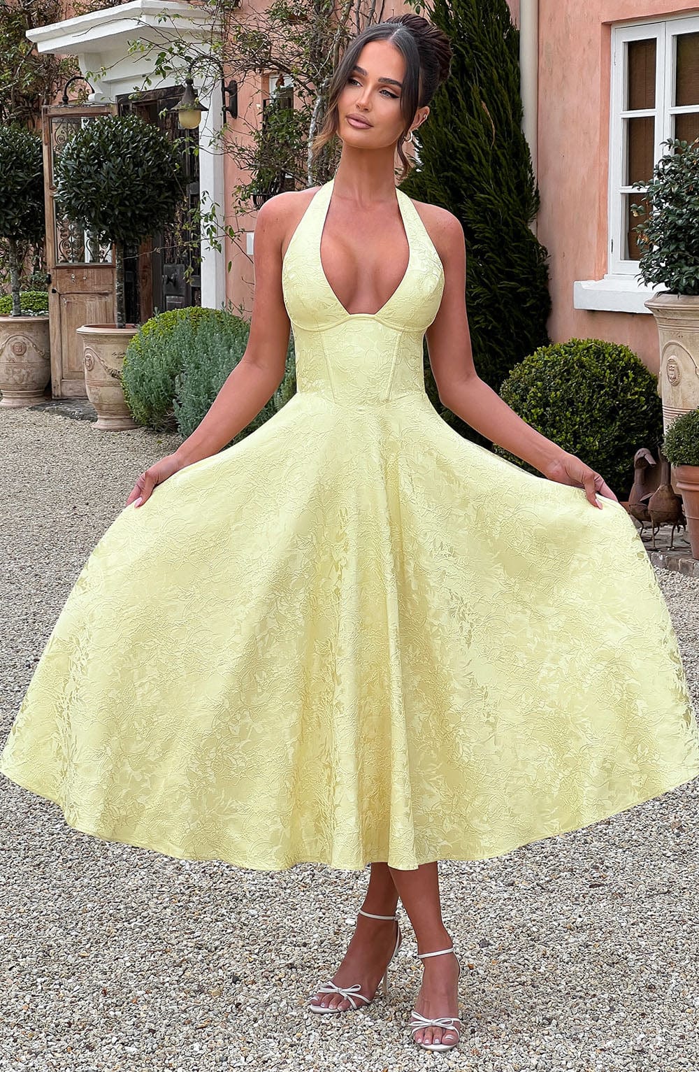 Sugar Blossom Midi Dress